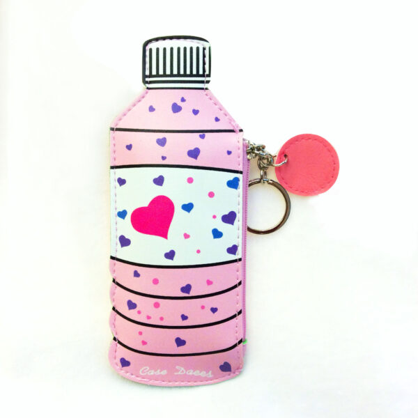 Wholesale PU Cute Beverage Ice Cream Mini Coin Purse Keychain