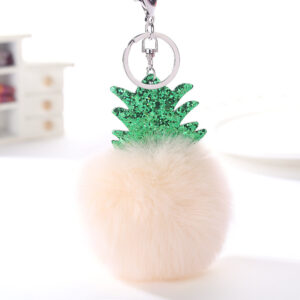 Rice White / 8cm hair ball