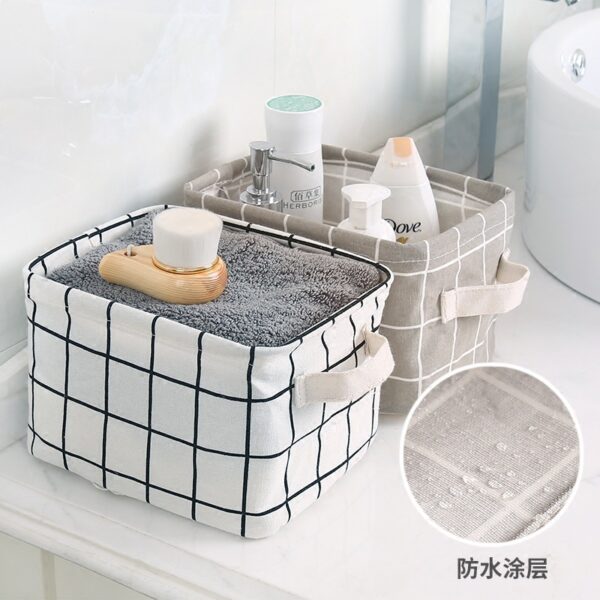 4316159483_1079666225 Wholesale Cotton and Linen Foldable Waterproof Portable Storage Box