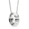 4318813233_149182637 Wholesale DAD MOM Ring Titanium Steel Pendant Necklaces