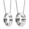 4318816083_149182637 Wholesale DAD MOM Ring Titanium Steel Pendant Necklaces