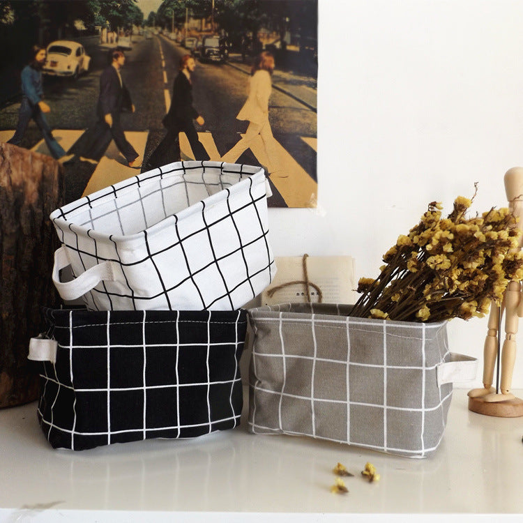 Wholesale Cotton and Linen Foldable Waterproof rtable Storage Box
