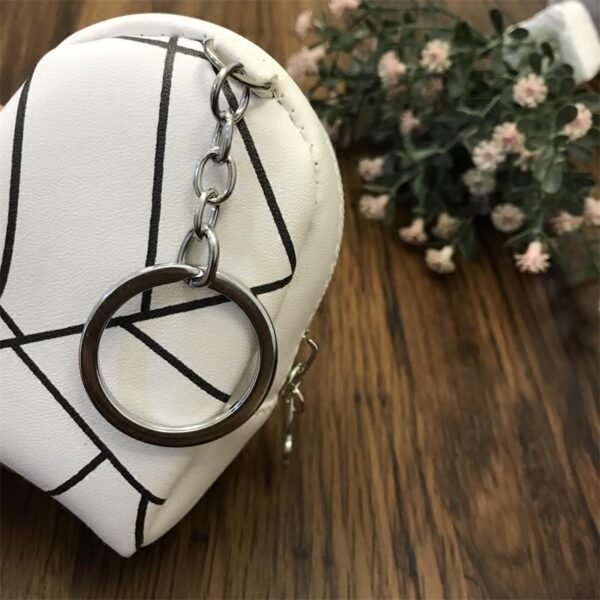 4416166054_64693841 Wholesale Minimalist Zipper PU Zero Wallet Keychain