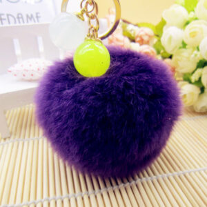 Dark purple (8cm hair ball) / Single opp bag packaging