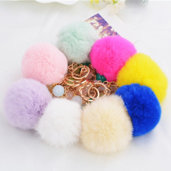 4462887472_1059852751-1 Wholesale Cute Plush Car Key Chain Ring