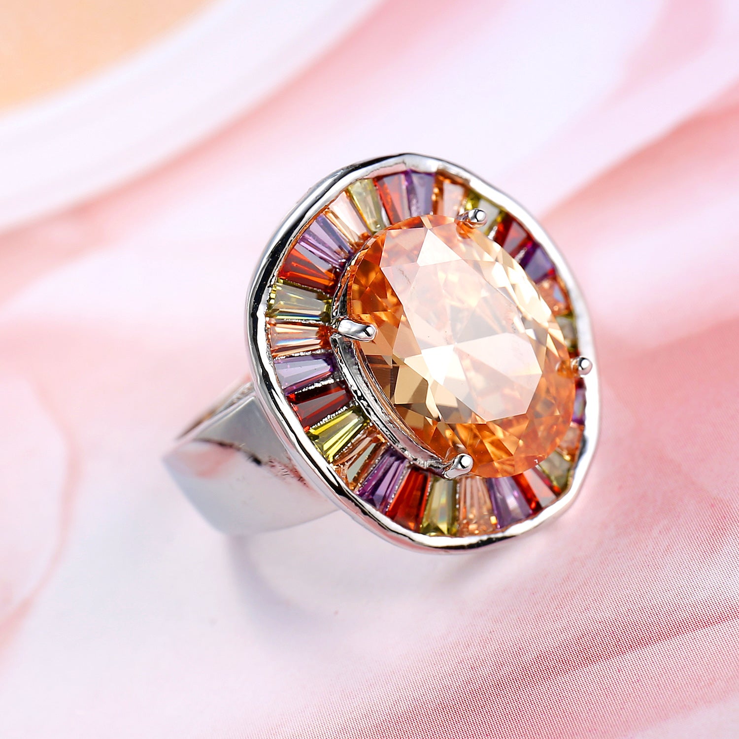 Wholesale Colored Zirconium Copper Rings