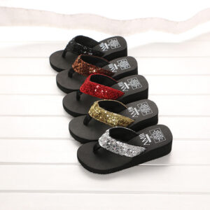 Wholesale EVA Summer Sequin Slippers