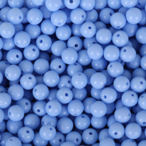 Light blue / About 8mm, hole diameter about 1.8mm, about 100 pieces/pack