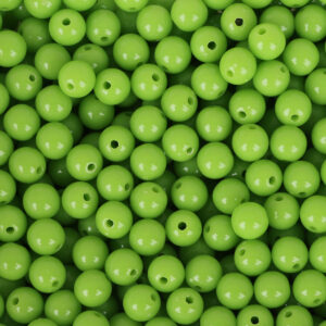 Green / About 8mm, hole diameter about 1.8mm, about 100 pieces/pack
