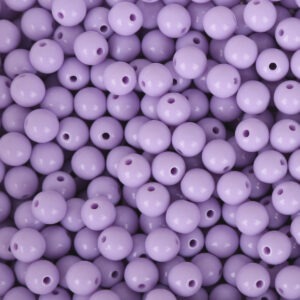 Light purple / About 8mm, hole diameter about 1.8mm, about 100 pieces/pack