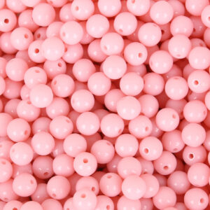 Pink / About 8mm, hole diameter about 1.8mm, about 100 pieces/pack