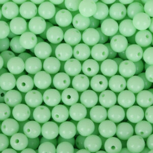 Light green / About 8mm, hole diameter about 1.8mm, about 100 pieces/pack
