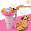 Wholesale 40oz Ice Cup Silicone Snack Platter