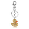 4564172605_1411735-1 Wholesale Little Duck Crystal Full Diamond Metal Keychain