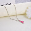 4599010833_1078406402 Wholesale Red Ribbon Sweater Chain Long Necklace