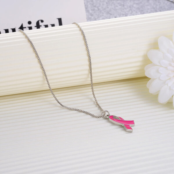 4599010833_1078406402 Wholesale Red Ribbon Sweater Chain Long Necklace