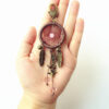 Wholesale Dreamcatcher Feather and Other Mixed Materials Keychains