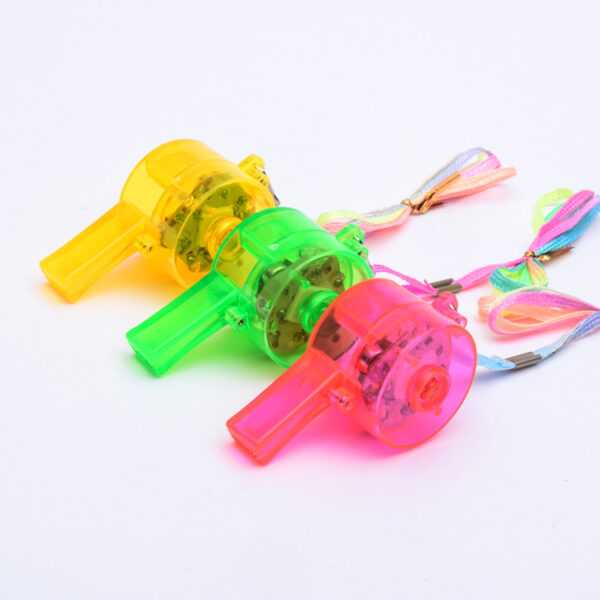 Wholesale Plastic Luminous Whistle Party Toys