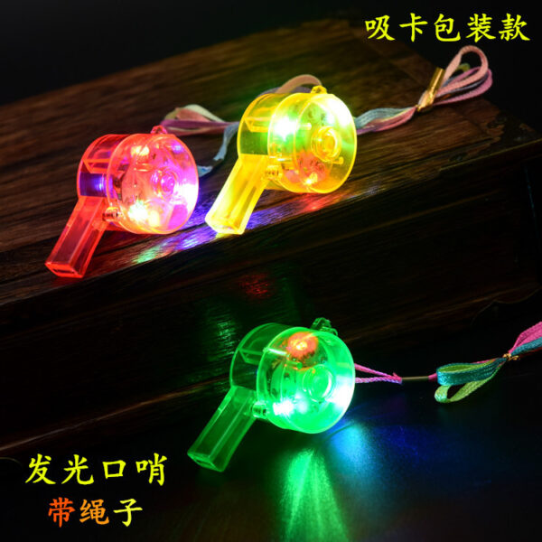 Wholesale Plastic Luminous Whistle Party Toys