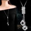 Wholesale Versatile Long Sweater Alloy Necklaces