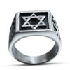 4737832654_1599580912 Wholesale Titanium Steel Hexagram Star Retro Stainless Steel Star Personalized Rings