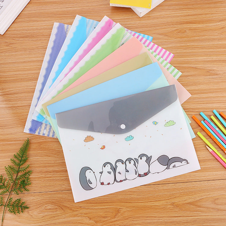 Wholesale PP Cartoon File Bags, Oice Splies, rtable Data Bags