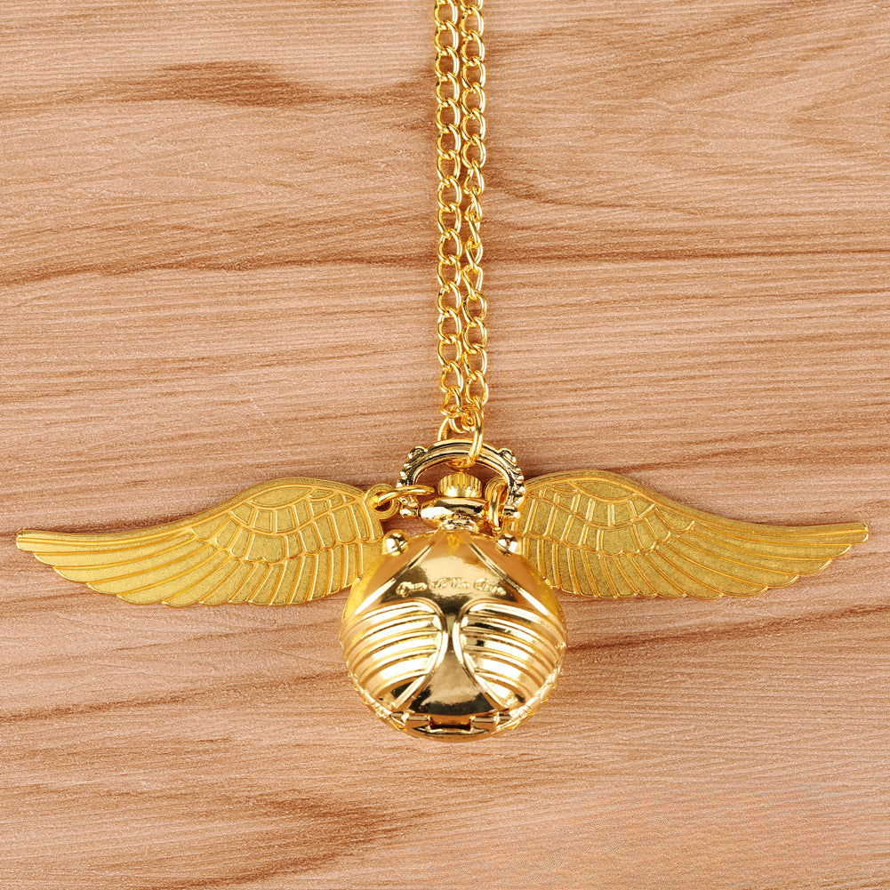 Wholesale Snitch Ball Big Wings Retro Quartz Alloy cket Watch