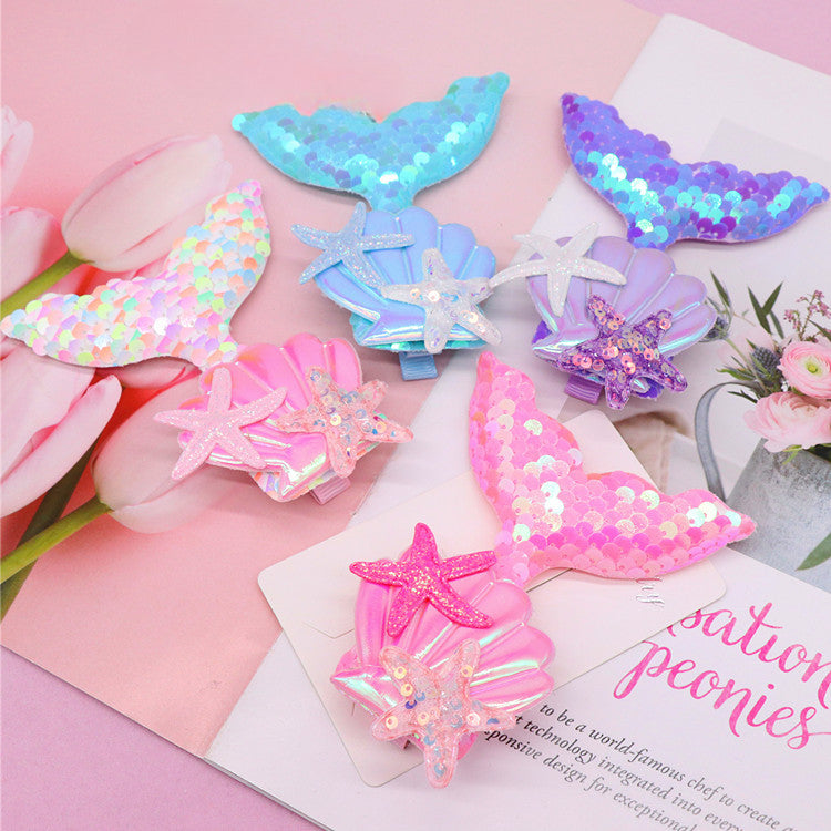 Wholesale Fabric Chilen's Mermaid Hairpin