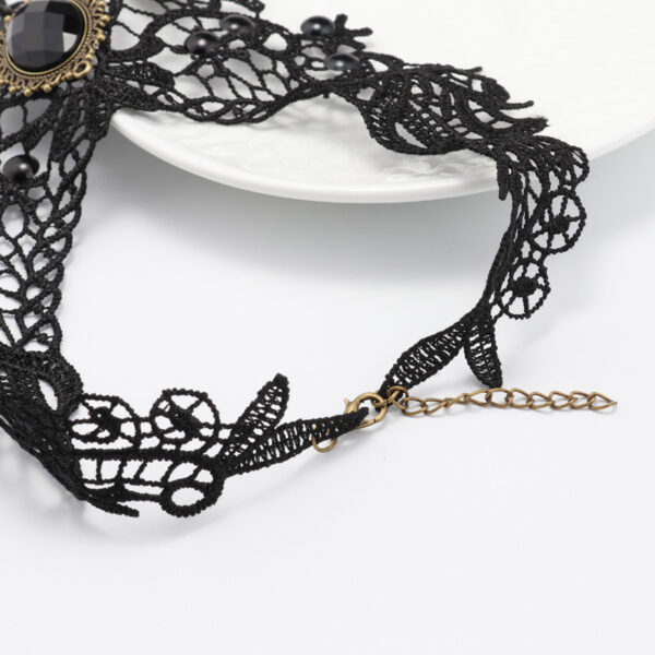 5086000425_646538366 Wholesale Alloy Black Lace Necklace