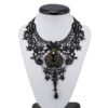 5087604832_646538366 Wholesale Alloy Black Lace Necklace