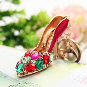 Crystal shoes Red / Single OPP bag packaging