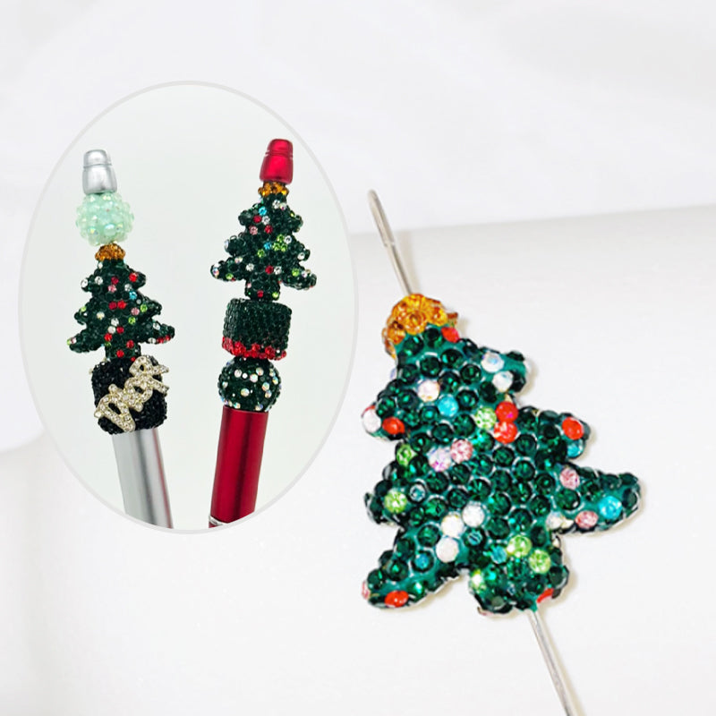 Wholesale Christmas Tree Shaped Clay Beads