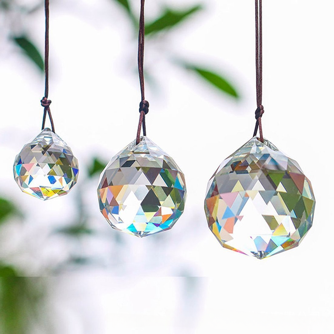 Wholesale Glass Ball Crystal Bead Curtain Loose Beads Pendant Decorations