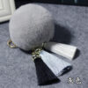 Wholesale Plush Tassel Keychains