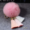Wholesale Plush Tassel Keychains