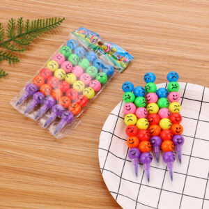 Wholesale Plastic Candied Haws 7 Colors Pencil