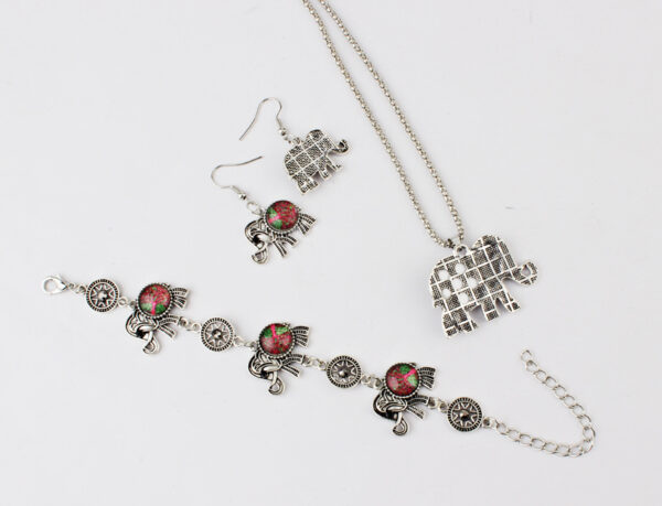 Wholesale Tree of Life Elephant Alloy Earrings