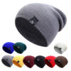 5386556629_709646639 Wholesale Autumn and Winter Solid Color Knitted Hats and Beanies