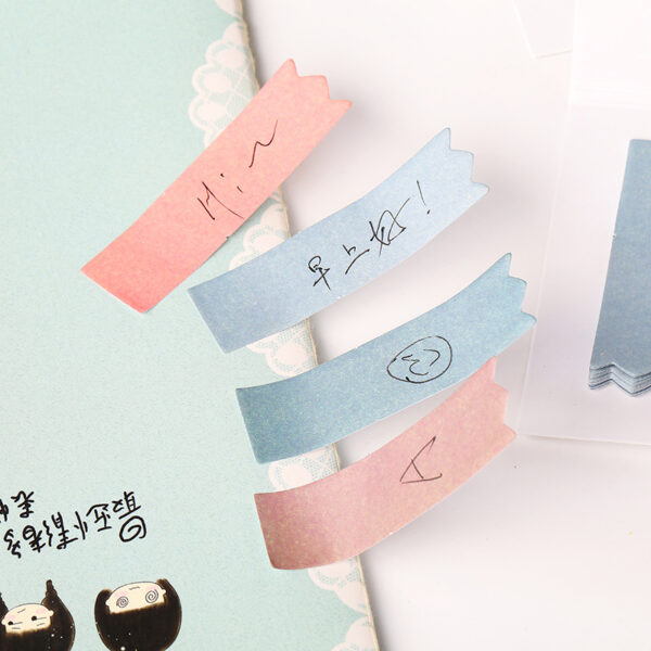 Wholesale Paper Creative Gradient Neon Sticky Notes