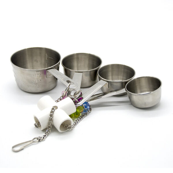 Wholesale Acrylic Stainless Steel Parrot Chewing Toys