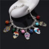 Wholesale Lobster Buckle Skull Ghost Head Bracelet