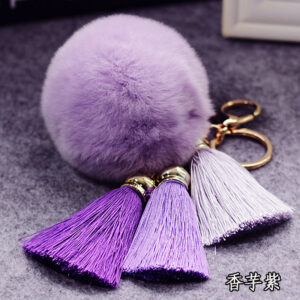 Taro purple fur ball / 8cm
