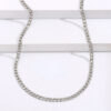 54d35ab70b353285aaa5ca272c725322 Wholesale Cuban Chain Silver Necklace Titanium Steel