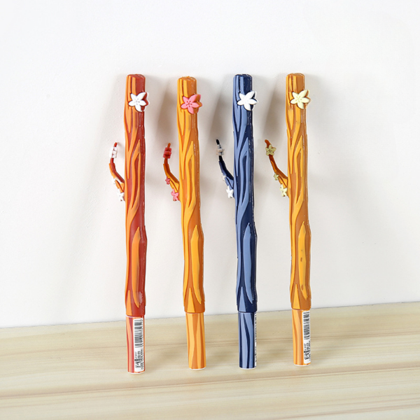 551bbf7d79f49de88eda2b31a7826891 Wholesale Plastic Tree Shape Gel Pen