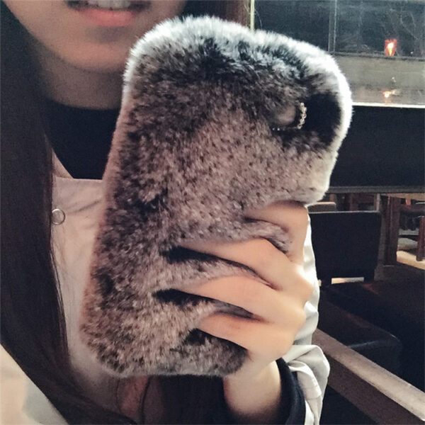5573882234_289730403 Wholesale Rhinestone Plush Phone Cases