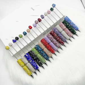 56a1ecc1074eb999e5adbb77faaeecb2 Wholesale DIY Heavy-duty Full Diamond Handmade Diamond AB Color Diamond Ballpoint Pen
