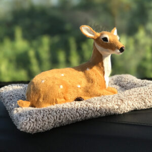 Sika Deer-Grey Cushion