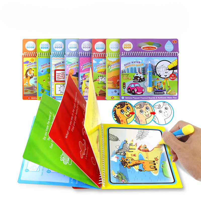 Wholesale Paper Water Painting Books Can Be Reused, and Water Graiti Books Can Be Used Repeatedly