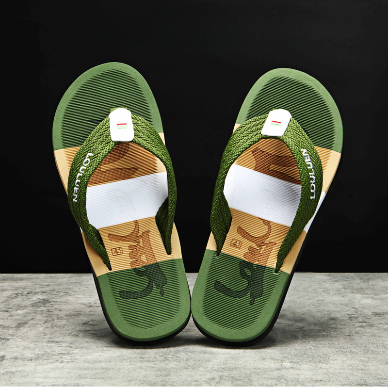 Wholesale PU Summer Men's Flip Flops