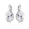 Wholesale Micropaved Square Diamond Zirconia Earrings